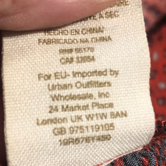 Free People Tank Sleeveless Red Multi Color Mini Swing Dress Size 0 - Picture 7 of 8